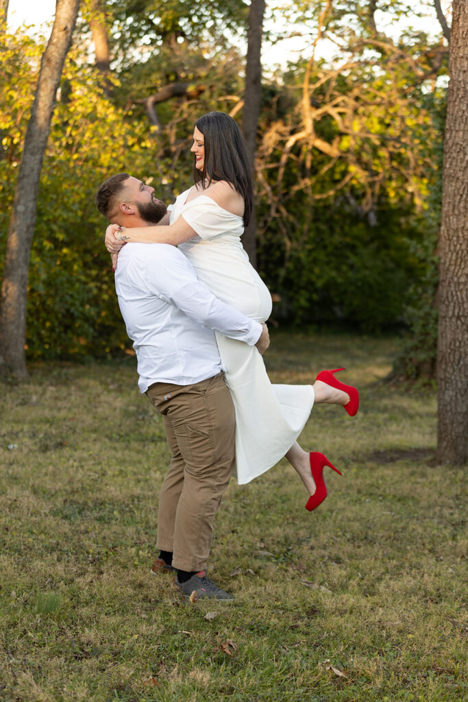 Backyard elopement ceremony in Central Kentucky