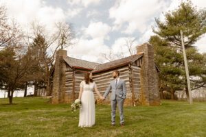 elegant gardens elopement in Lexington, Kentucky