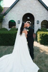 Small wedding at a historic Kentucky venue