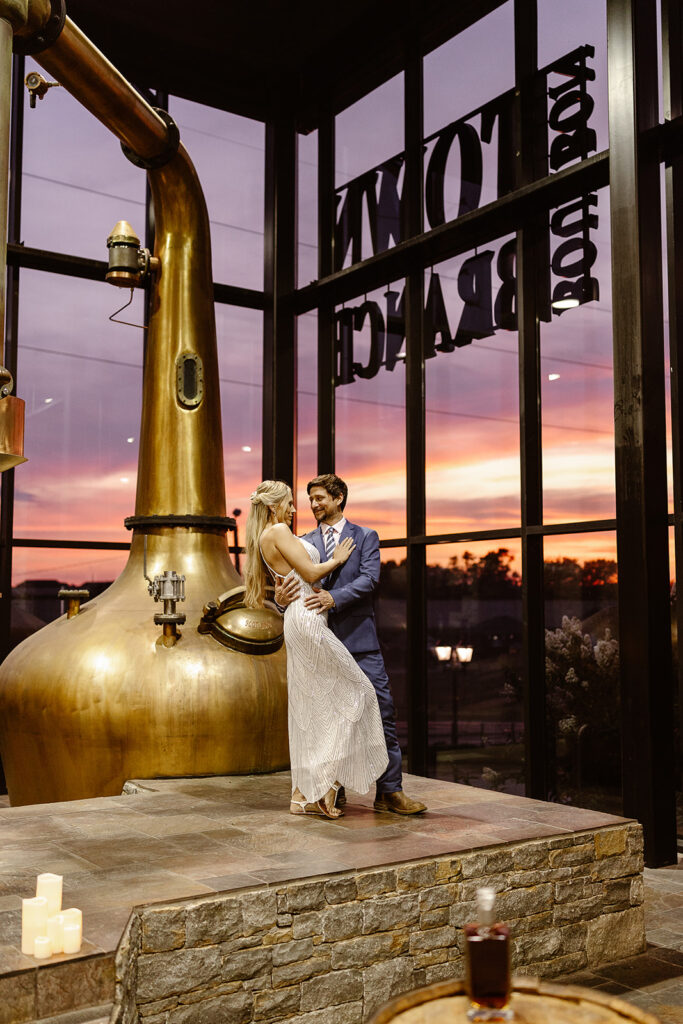distillery elopement
