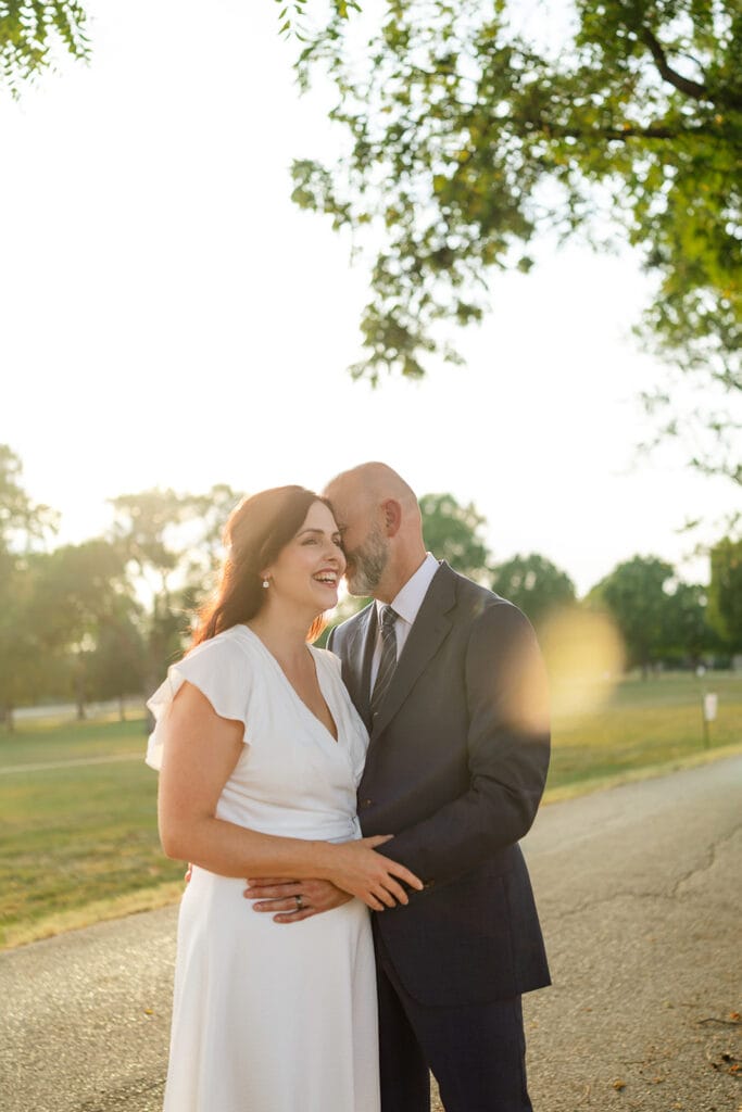 Small wedding at a historic Kentucky venue